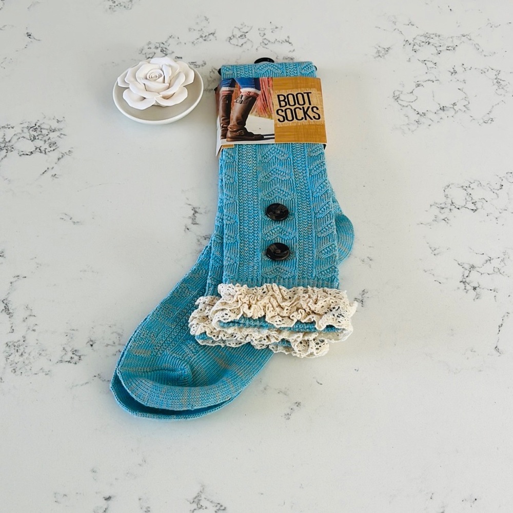 Boot Socks Woman’s knee tall socks - Picture 2 of 10